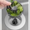 Anti-blocking Sink Filter Deodorization Water Shut-off Cover Practical Kitchen Drainer  Kitchen
