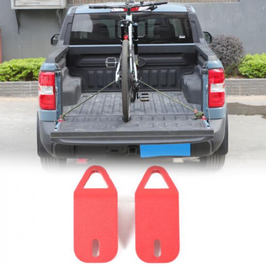 Red Rear Cargo Trunk Hook Tailgate Expansion Anchor Point For Ford Maverick 22+
