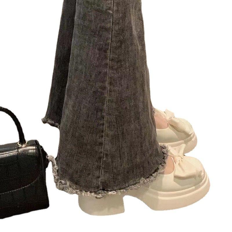 Small High-heeled Mary Jane Shoes Women's Spring New Fashionable Sweet Platform Thick-heeled Pearl Small Leather Shoes Versatile Single Shoes