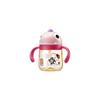 Babycare Dinosaur Children Water Cup, Training Cup, Baby Straw Cup, Water Bottle Gravity Magenta PPSU 240mL Pink