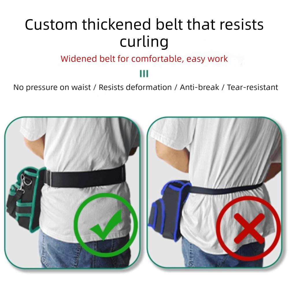 High Quality Tool Bag Thickening Tool Organizer Screwdriver Belt Waist Pouch  Electrician