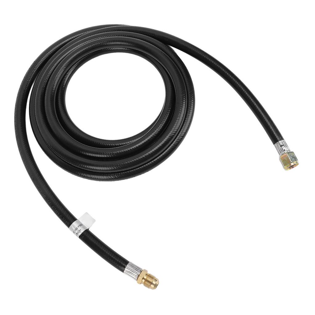 12FT Extension Hose Rubber 3 8 Inch Female Flare Fitting X 3 8 Inch Male Flare Fitting Hose for Gas Grill RV Turkey