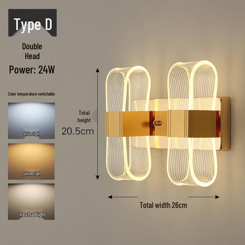 Luxury Nordic Butterfly LED Wall Sconce: Modern Minimalist Design for Bedroom or TV Room with Tricolor Lighting