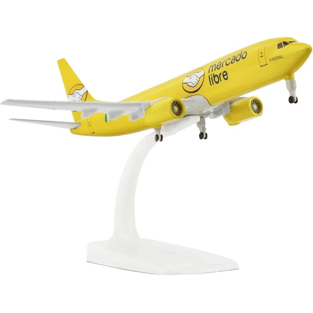 Масштаб 1/400 20 см Mercado Авиакомпания 787 B787 Авиакомпания Литая модель самолета Модель самолета из металлического сплава Коллекционная модель самолета жёлтый