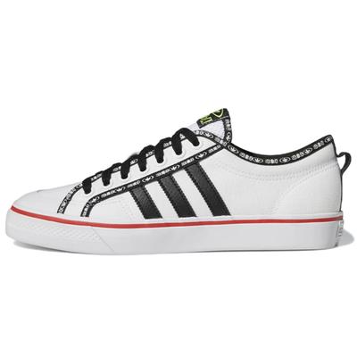 Nizza 'White Vivid Red' Sneakers GX6093