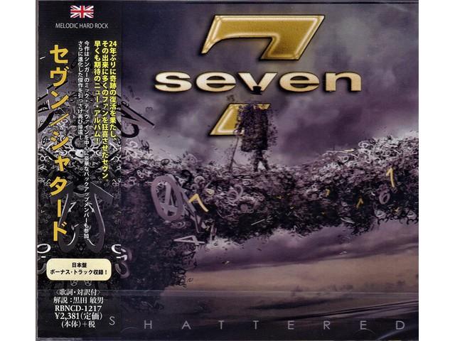 [CD] Shattered Nomal Edition Seven RBNCD-1217 Melodic Rock / AOR Album 2014 NEW