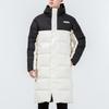 Puma Logo Print Long Down Jacket With Hood Men Outerwear Milk-White 846321-73