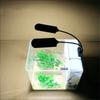 Flexible Bendable Fish Tank Clip Lamp White Light LED Aquarium Light  Aquatic Plants