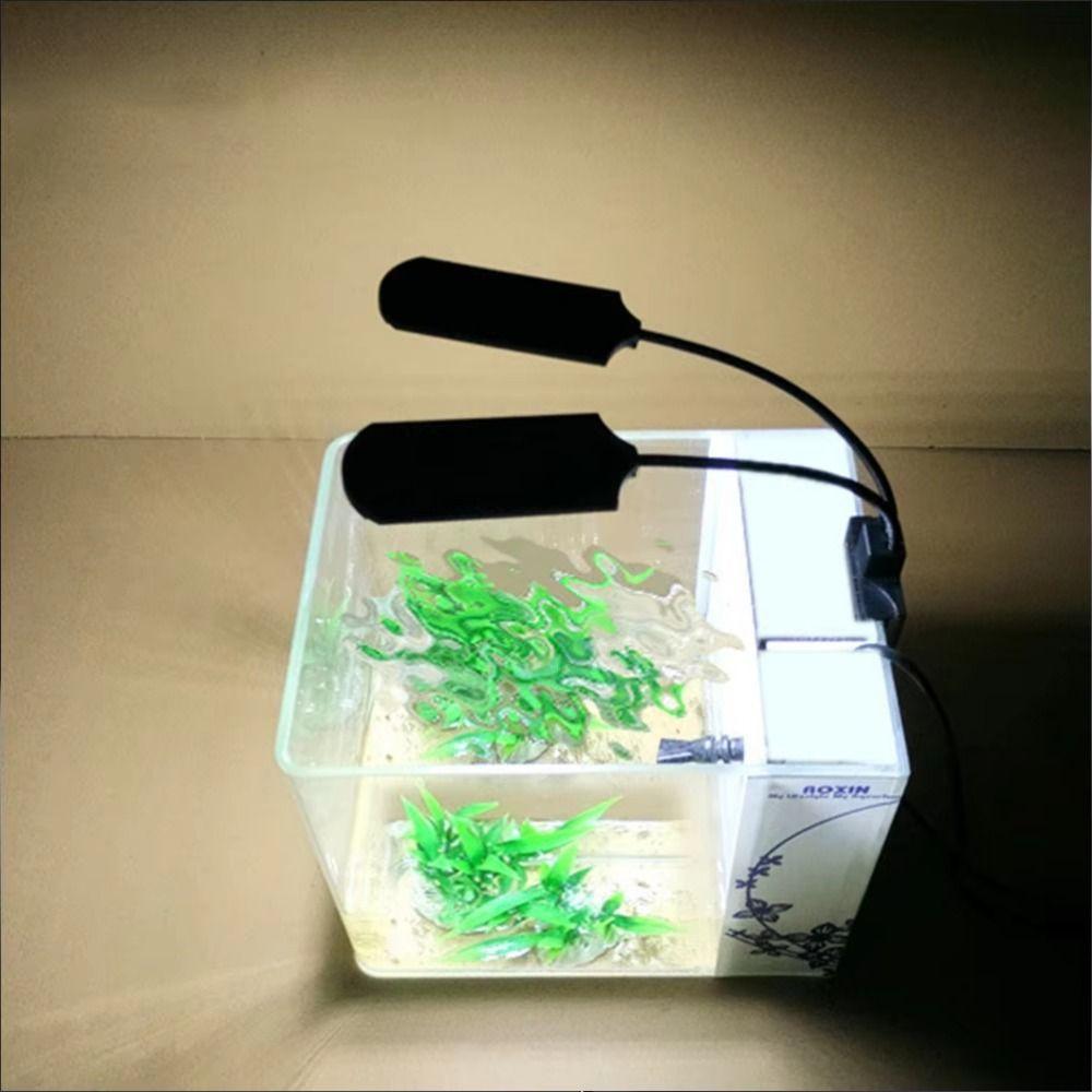 Flexible Bendable Clip On Aquarium Light Double Head LED Aquarium Light  Aquatic Plants
