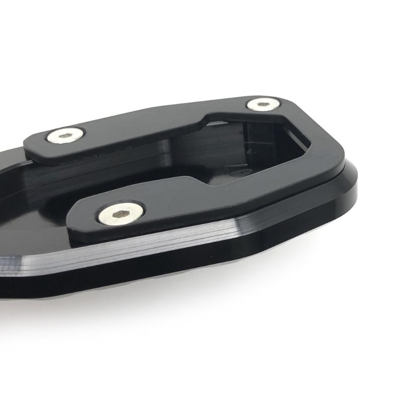 Motorcycle Side Stand Support Plate Aluminum Kickstand Extension Plate Foot Side Stand Enlarge Pad for DESERT X 2022+