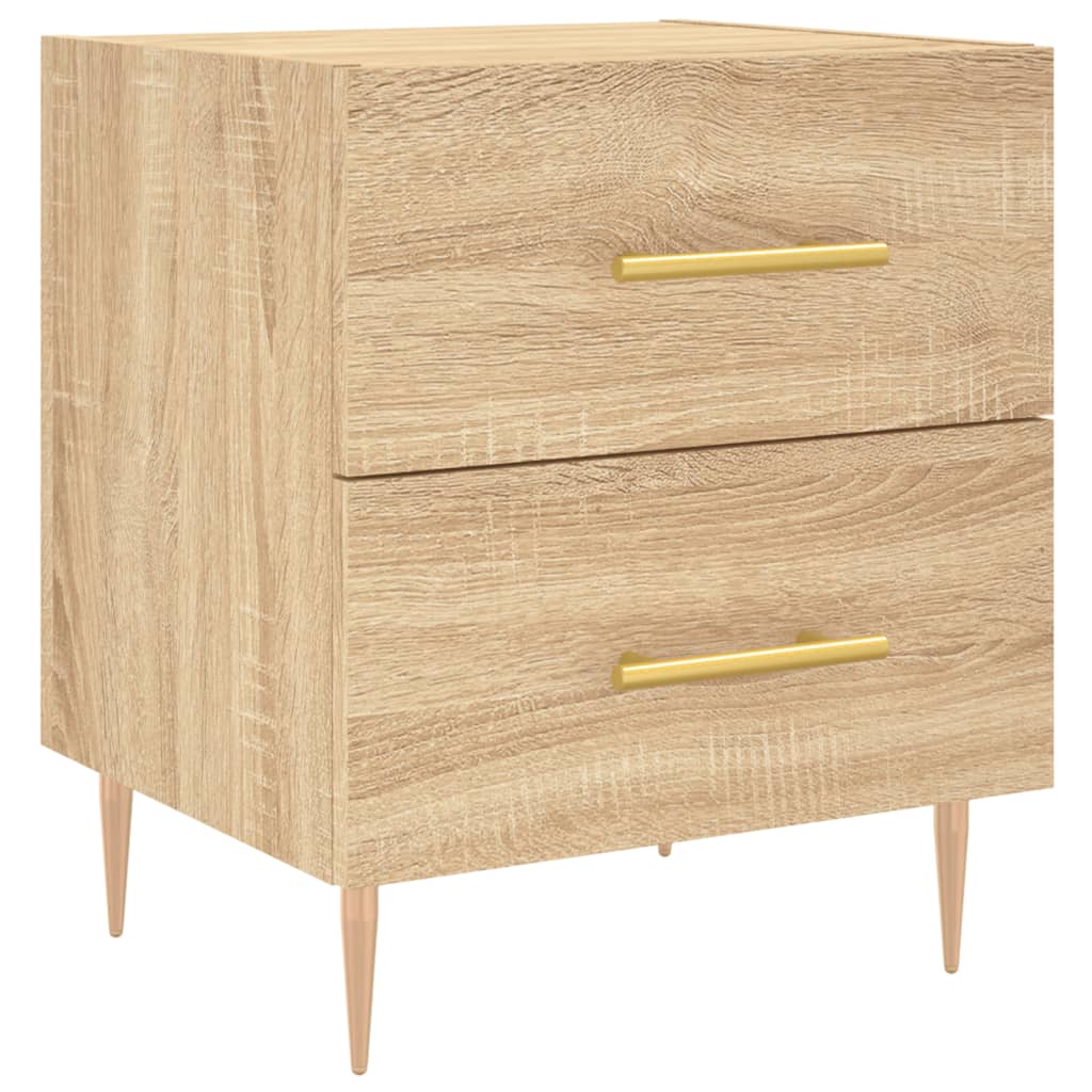 Nightstand Sonoma Oak 40 x 35 x 47.5 cm Engineered Wood