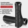 MTB Bike Handlebar Grips 1Pair Anti‑Skid Comfortable Lockable Soft Rubber Bicycle Handle Bar Grips Cycling Parts
