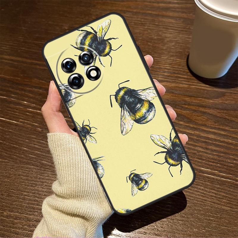 Bee Honey Case For OnePlus 13T 10T 8T 10R 13R 15 R 13 12 11 9 10 Pro Nord CE 5 2 3 4 Lite N20 N30 Cover