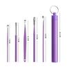 Home Ear Cleaning Kit, 6-Piece Earwax Removal Tool Set with Picks & Loops, Easy to Use & Clean