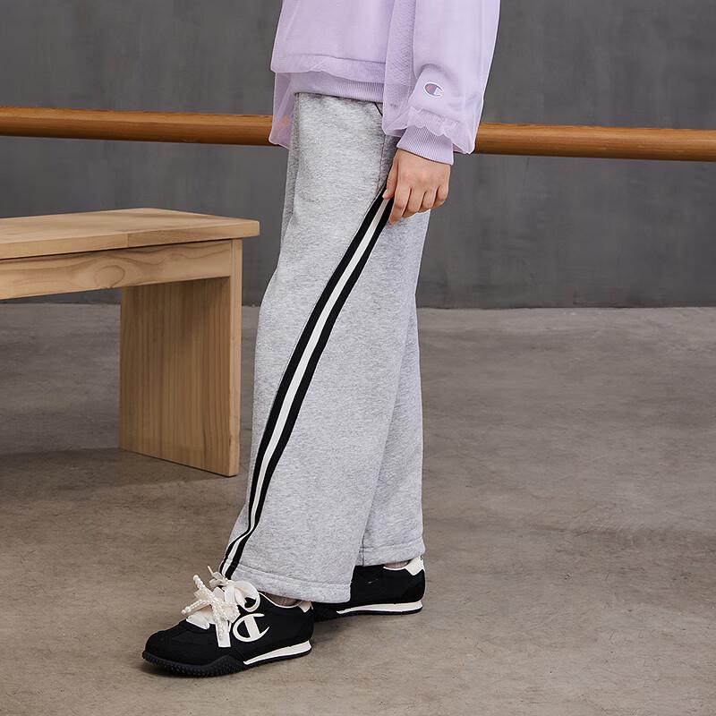 Champion Kids' Embroidered Striped Wide-Leg Sport Pants