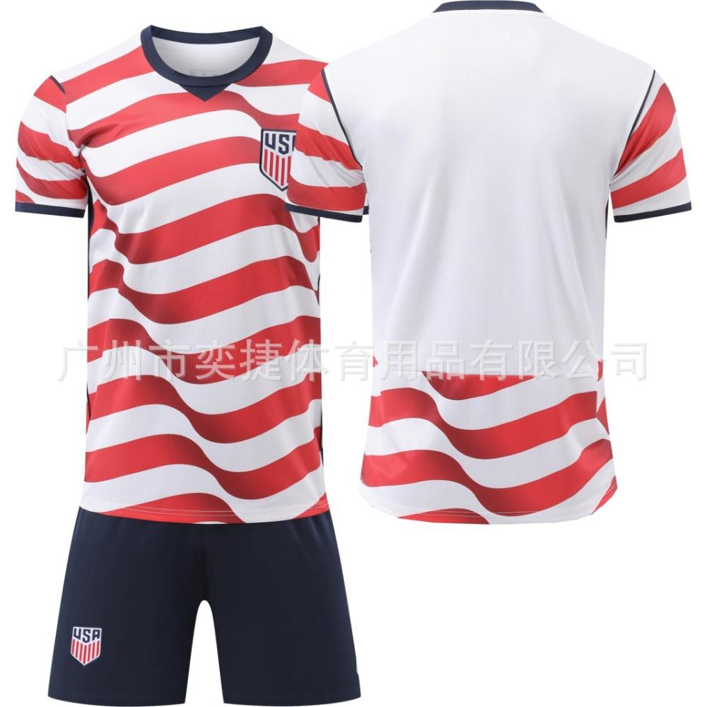 A2026 World Cup USA Team Soccer Suit No. 10 Pulisic Home Children s Men s and Women s Suit Jerse 16