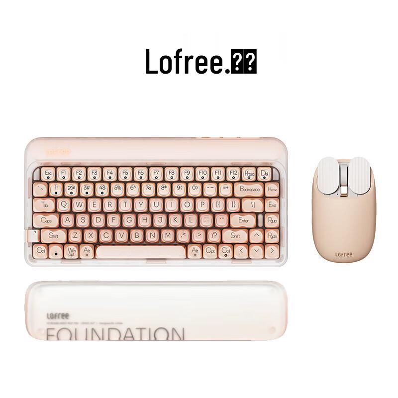 

Lofree Foundation Рідка Клавіатура Механічна Бездротова 84 Клавіші Комплект
