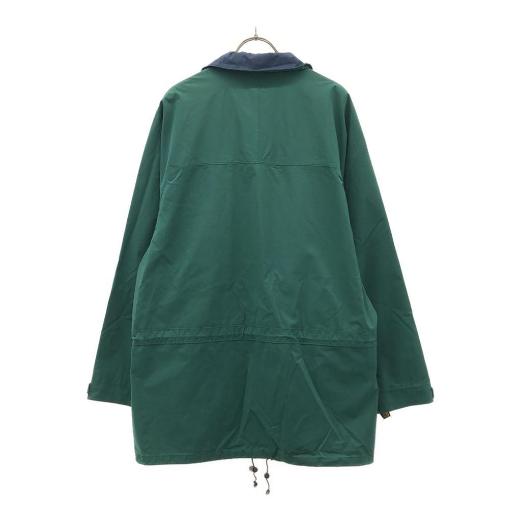 Far West 80s 90s Made In Canada Old Logo Embroidery Nylon Jacket M Green Men's Used