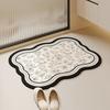 Shengwalunding Bathroom Non-Slip Mat, Elderly Bathing Anti-Fall Floor Mat, Shower Bathroom Doorway Thickened Foot Pad, Upgraded Version, 40*60cm