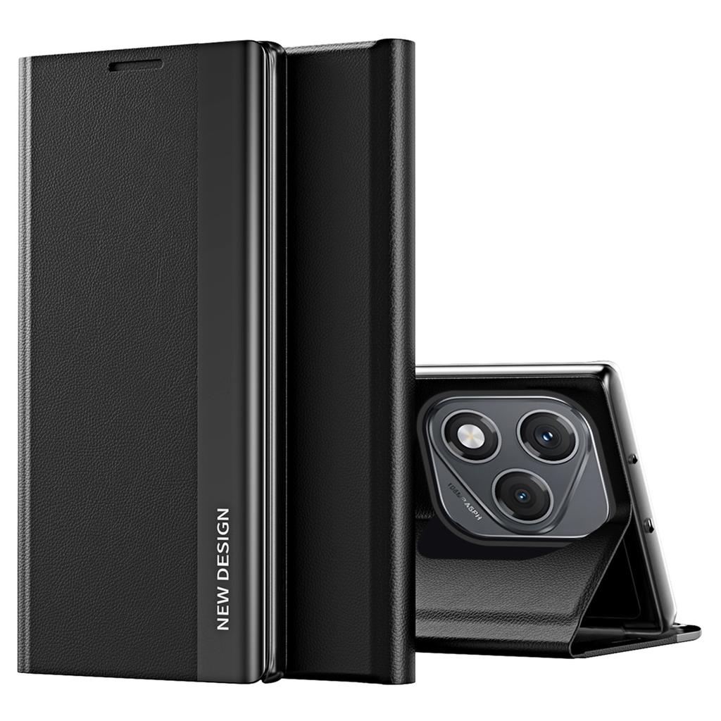 For Honor 400 Lite Deksel Antidrop Lær Telefondeksel med Stativ