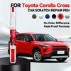 Für Toyota Corolla Cross 2020-2025 E210 Lackreparaturstift Touch-Up Kratzerentferner DIY Autozubehör Schwarz Weiß Silber Rot