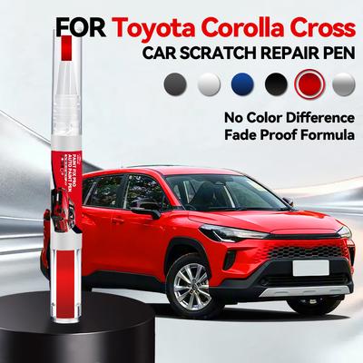 För Toyota Corolla Cross 2020-2025 E210 Färgreparationspenna Touch Up Repborttagare DIY Biltillbehör Svart Vit Silver Röd