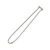 Armo Silver Mix Chain Necklace (Short)