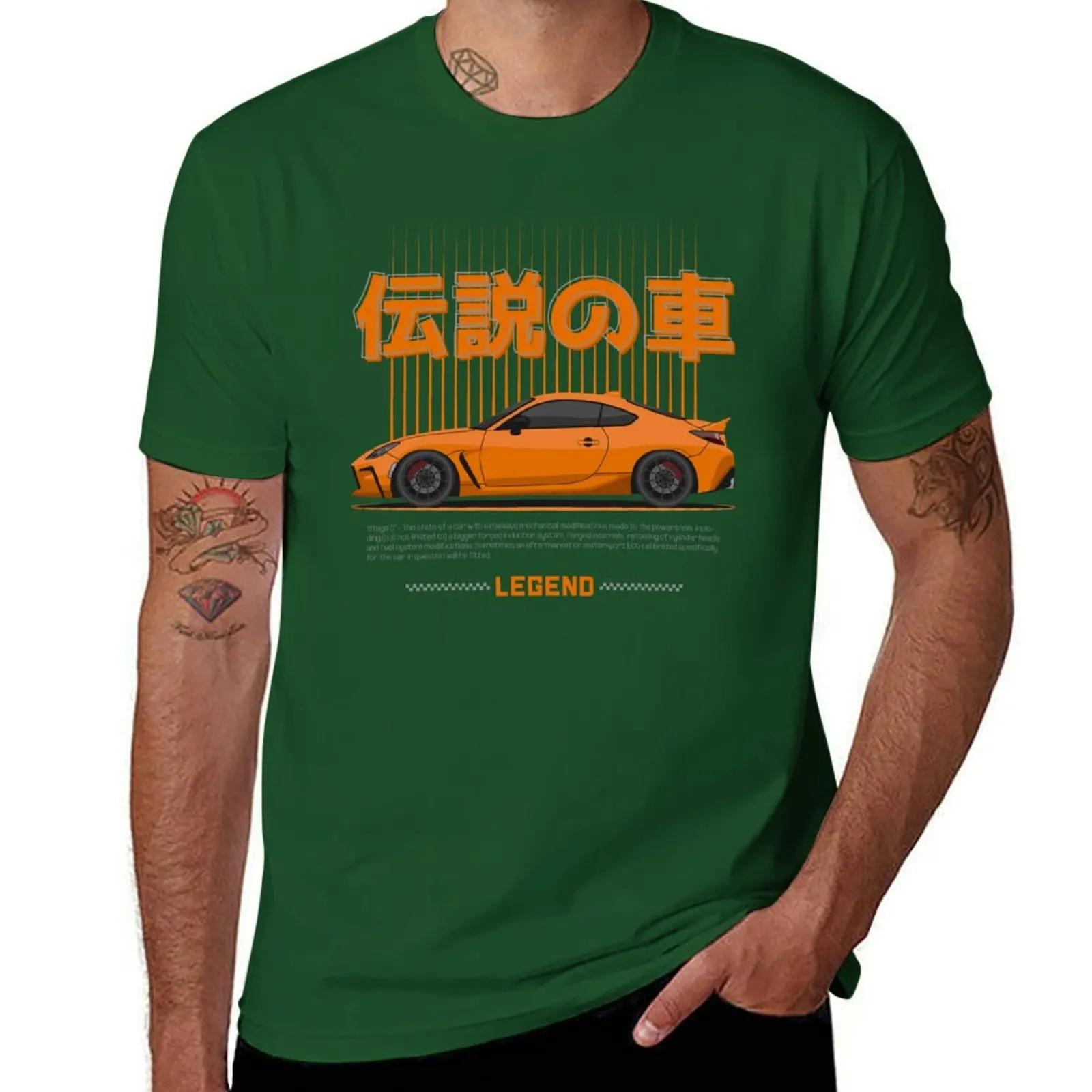 

Tuner Orange GR86 JDM T-Shirt tops baggy shirts sports fans oversized t shirt Short sleeve tee men 4XL