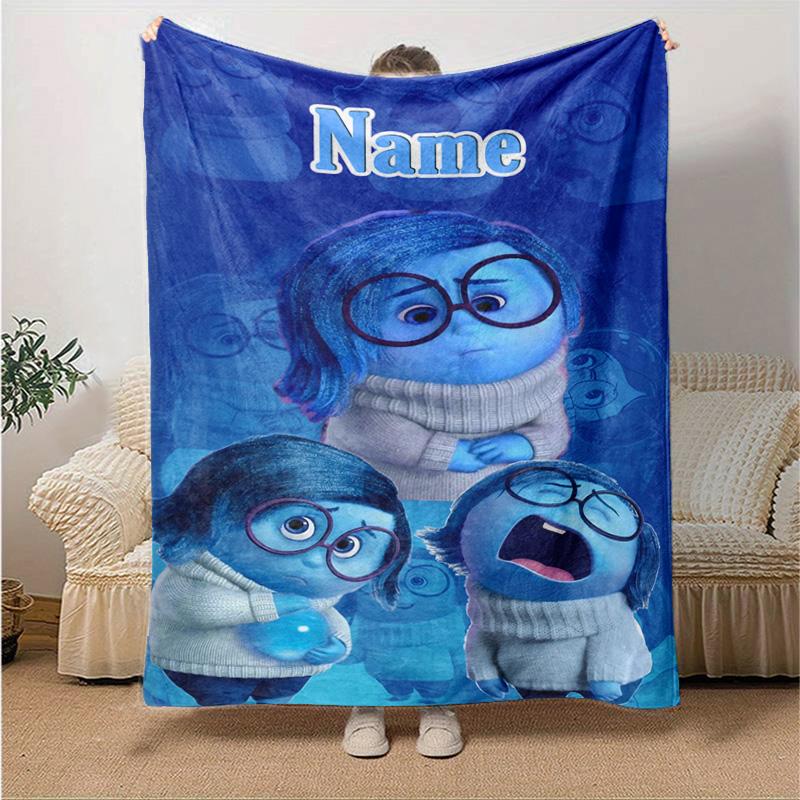 Custom 1pc Emotions Inside Out Journey Blanket, Soft And Comfortable Blanket, Casual Warm, Camping Travel Blanket, Birthday Gift Q91083