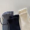 Solid Color Leg Covers Warm Knitted Socks Fashion Foot Cover