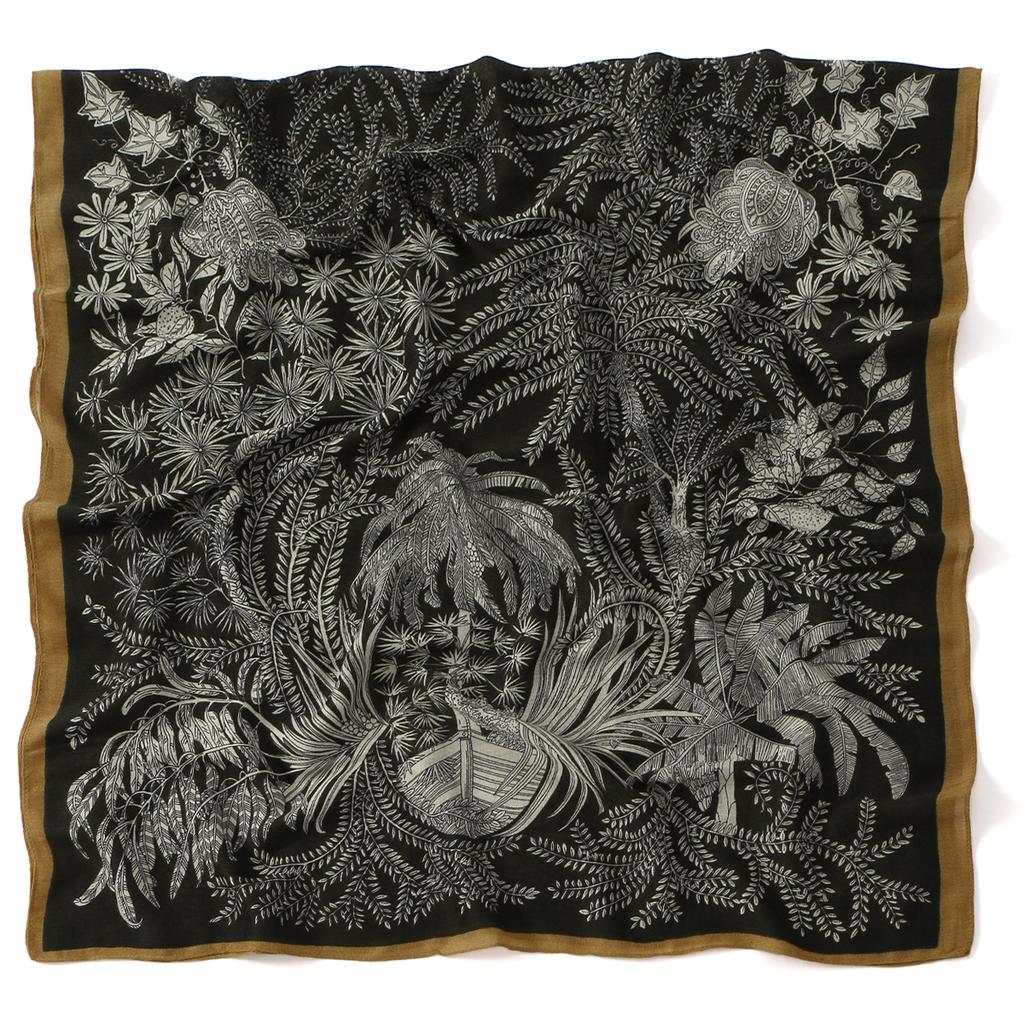 Leaf Printed Cotton Linen Shawl Scarf For Woman Muslim Hijabs Fashion Soft Long Wraps Ladies Warm Scarves Tourist Beach Towel