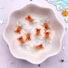 20 Stück Harz Niedliche Bunte Augen Goldfisch Figur Flatback Strass Applikation DIY Schmuck Scrapbook Maniküre Zubehör Bastelarbeit