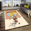 The Adventures of Tintins Design Area Rug Personalized Name- Non-Slip, Soft & Cozy Floor Mat for Living Room, Office - Indoor/Outdoor Carpet