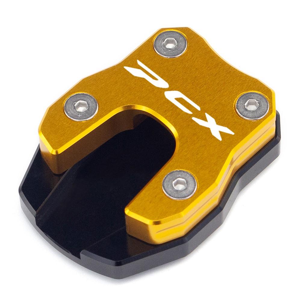 1Pcs Motorcycle Accessorie New Kickstand Sidestand Stand Extension Enlarger Pad Fit For PCX125/150