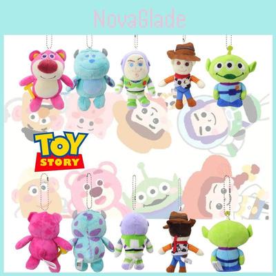 Bass Lightyear Woody Strawberry Bear Three-eyed Monster Plush Toy Pendant Decor