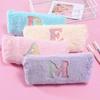 Kawaii Pencil Cases Stationery Pen Case Plush Estuche Escolar Bag Letter Trousse Scolaire Cutemakeup Bagscosmetic Organizer