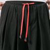 Chinese-style Japanese-style Linen Casual Pants for Men, 9-inch Loose, Wide-leg, Tight-fitting, Plus-size Radish Pants and Casual Harem Pants