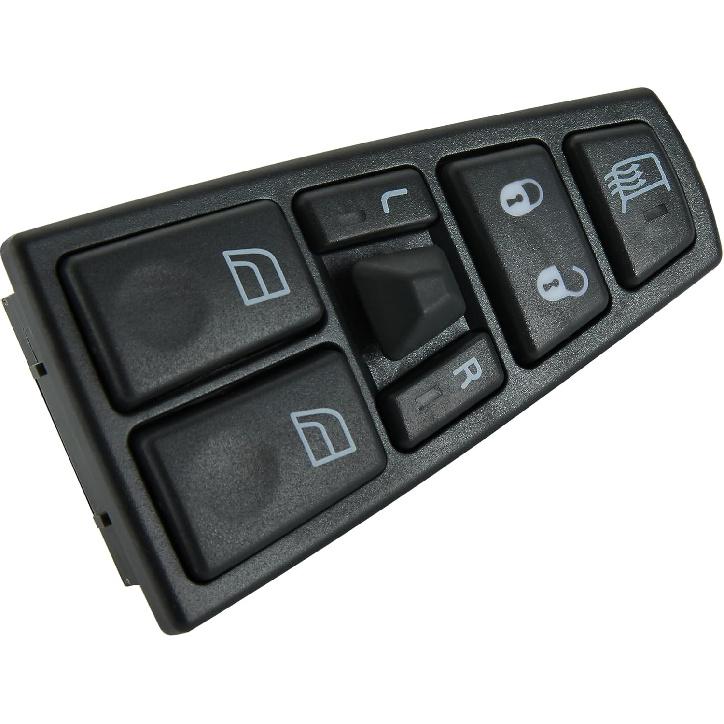 Power Window Switch Fits For Volvo VAH 2011-2015,VHD 2004-2015,VNL 2004-2017,VT 2004-2014,Driver Side Control Door Vidrios Master Switch OEM