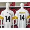 Чоловіча футболка з вишивкою Pittsburgh Steelers, оверсайз, вільний крій, коротким рукавом, фанатський одяг NFL