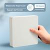 50PCS Dual-Use Thick Watercolor Paper Premium Art Sketch Painting Paper for Travel Art Journaling Creative Craft Work