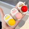 1 Pcs Cute Sausage Mouth Wall Hook Color Ball Creative Fun Hook No Stamping Multi-Purpose Mounting Hook