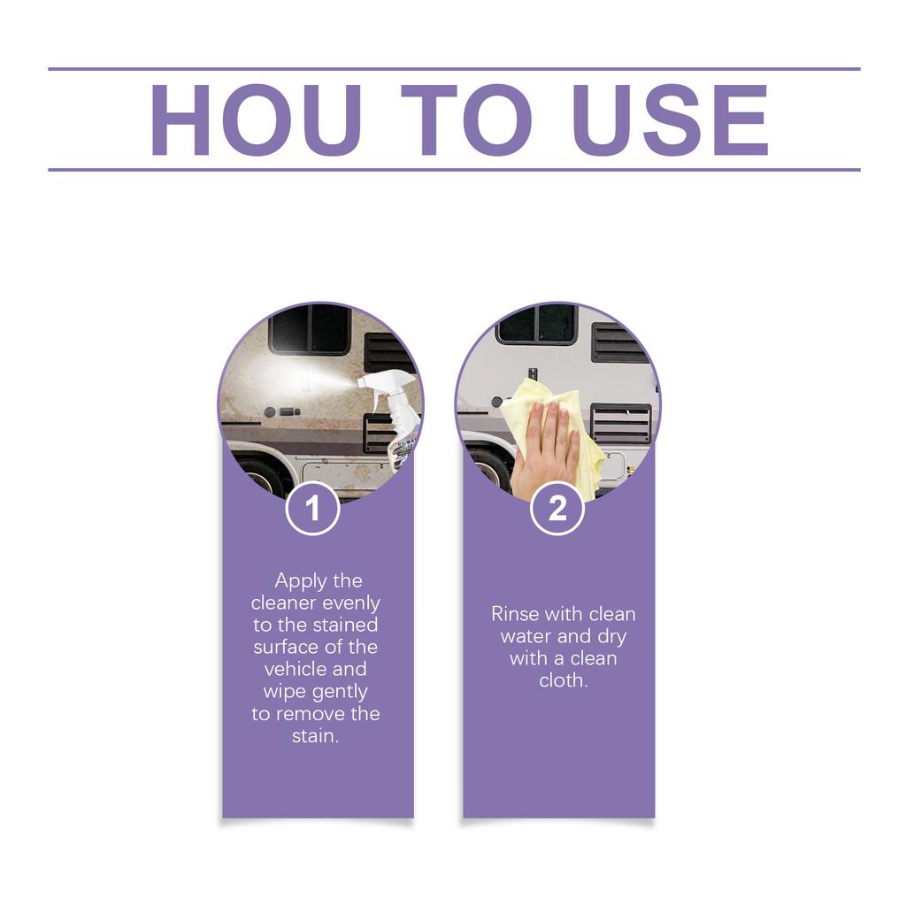 RV Foam Cleaner, RV Maintenance, Waterproofing, Stain Removal, Coating , And Car Care Cleaning. 120ml