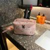 Bolsa de Cosméticos Rosa Hello Kitty Grande Capacidade Portátil Armazenamento Bolsa de Mão Bolsa de Armazenamento Hello Kitty