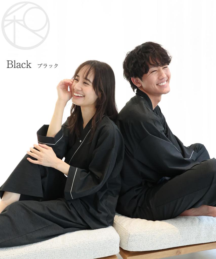 Relaxing stretchy for easy turning over in loose work relaxation indoor loungewear [ON NISHIKI] wear, bed, unisex, clothes, plain, wear, wear,