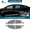 Solar UV Protector Tint Film for Tesla Model X 2022 2023 2024 Front Rear Side Windows