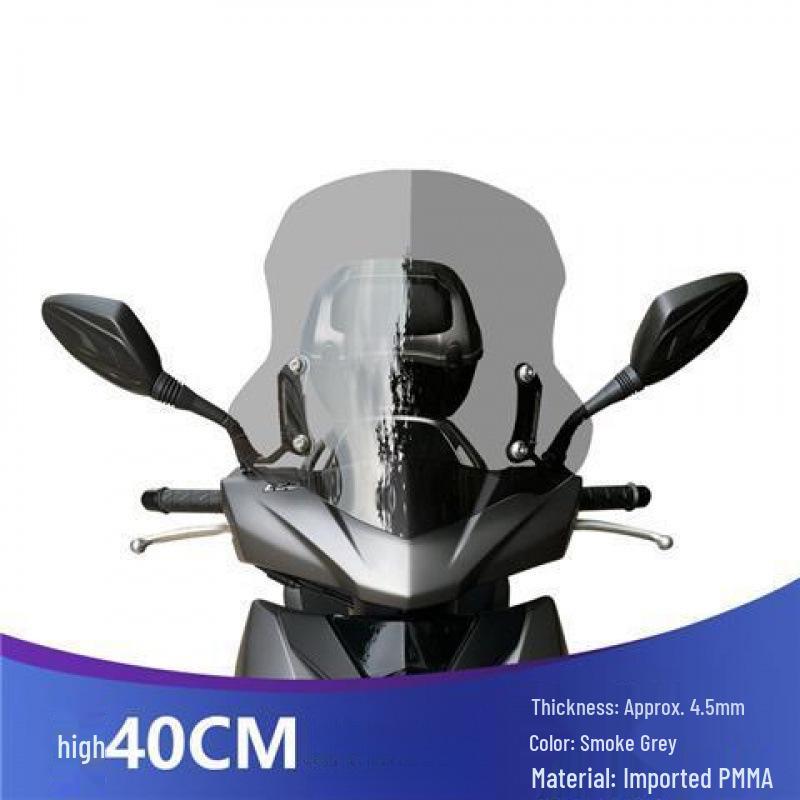 Transparent Front Windshield for Suzuki UY125 & Haojue AFR125