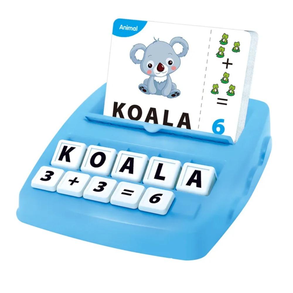 Vzdělávací hračky Hry pro učení pro děti 2 v 1 Spojování Písmena Pravopis Čísla Poznávání Raná matematická hra pro kluky Dívky Dárky