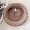 Women S Vintage Versatile Korean Style Small Face Mushroom Beret Hat Customizable