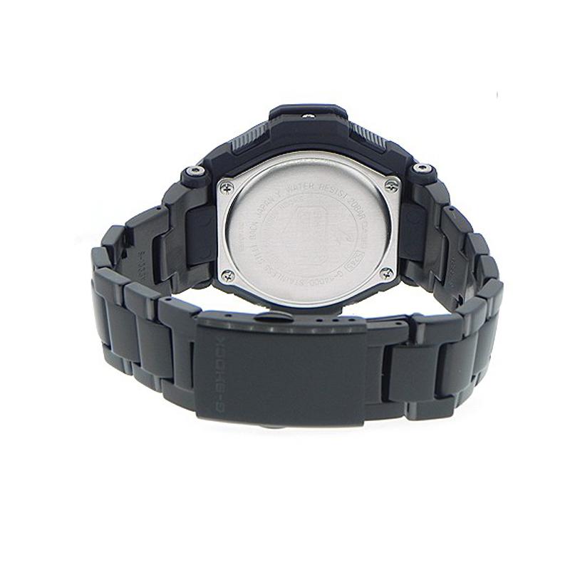 Casio Shockproof, Antimagnetic, Multifunctional Running Sports, Solar Quartz Movement, Japanese and Korean Watches, Men's Watches, Black G-1400D-1A