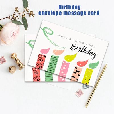 ABWR-72 Pack Greeting Card Eco Friendly Unique Birthday Cards Large Happy Birthday Cards Set For Adults And Kids Writing